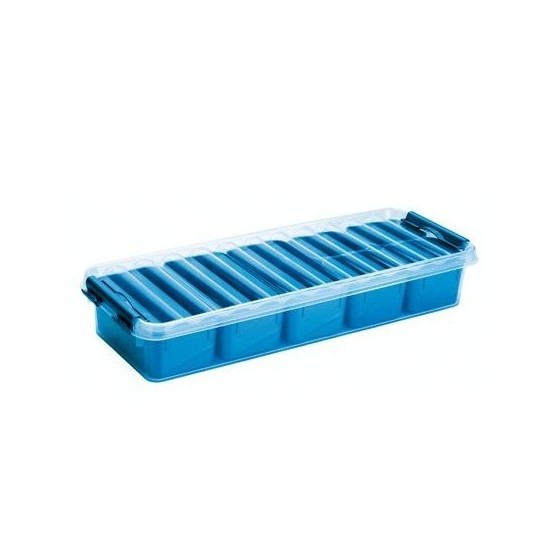 Q-Line jaotuskarp, 7 jaotusega 2,5L, sinine / 39x14x6,5cm